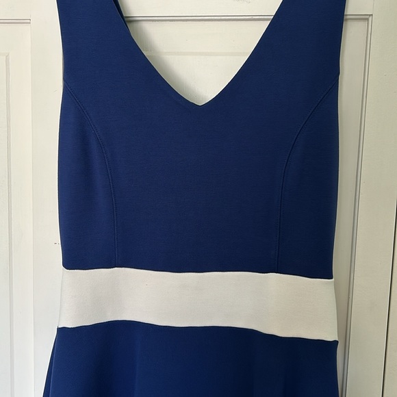 Felicity & Coco Navy and White Dress - Size Small - Picture 3 of 8